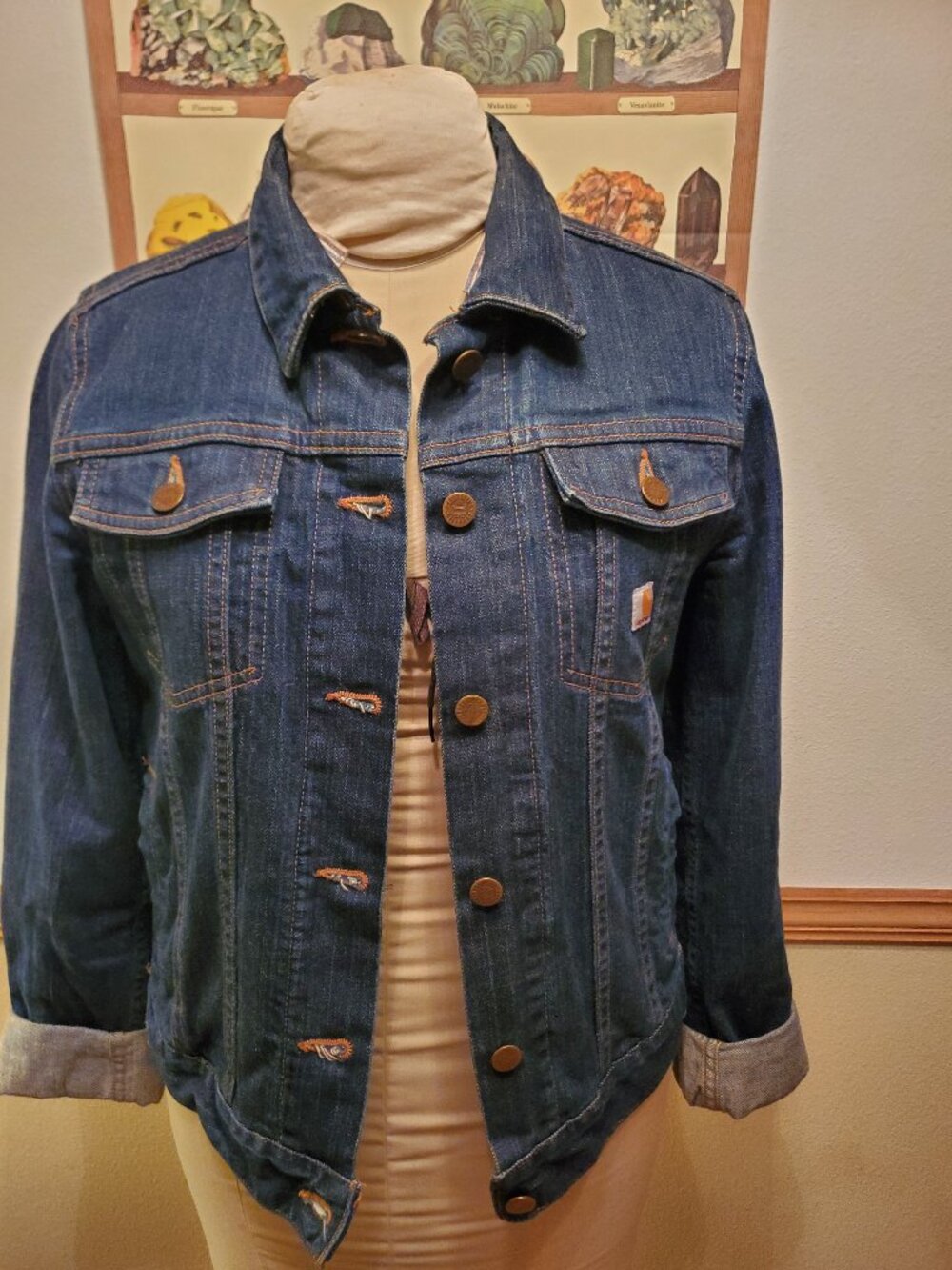 Carhart denim jacket